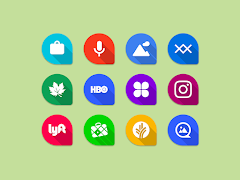 Dropcon - Pixel drop Icon Pack syot layar 2