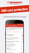 برنامه‌نما IKARUS mobile.security عکس از صفحه