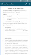 Sales Agreement Maker 스크린샷 2