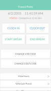 TimeClock Plus v7 MobileClock постер