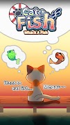 Cat Whack Fish poster