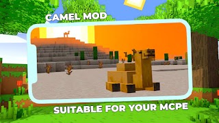 Camel Mod for Minecraft PE plakat