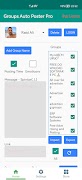برنامه‌نما Groups Auto Poster Pro عکس از صفحه