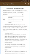 Rental Agreement Maker poster