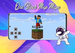 One Block Map Mcpe captura de pantalla 3