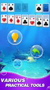Solitaire - Fish Garden تصوير الشاشة 2