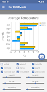 Bar Chart Maker स्क्रीनशॉट 4