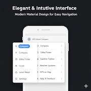 Gps Smart compass for Android 스크린샷 6