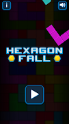 Hexagon Fall screenshot 6