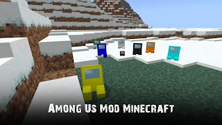 Among Us Mod Minecraft скриншот 2
