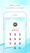 AppLock Blue Wave Theme 海报