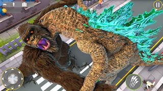 Gorilla king kong vs Godzilla captura de pantalla 5