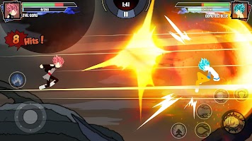 Stickman Dragon Battle Z poster