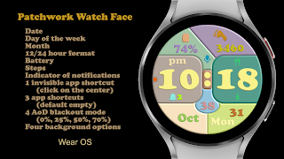 Patchwork Watch Face poster