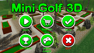 Mini Golf 3D الملصق