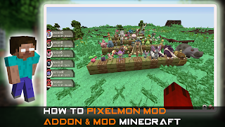 Pixelmon Mod Addon পোস্টার