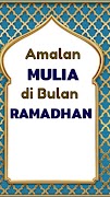Amalan Mulia di Bulan Ramadhan poster