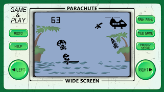 7 Schermata PARACHUTE: 80s arcade games