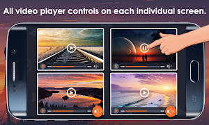 2 Schermata Multi Screen Video Player