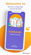 KOREANO - Hangul Learning Plakat