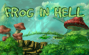 Frog In Hell Poster