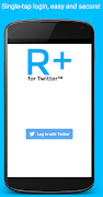 R+ for Twitter 포스터