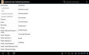 Pathfinder Open Reference screenshot 4