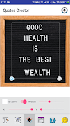 Best Quotes Maker captura de pantalla 1