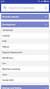 Programming Cheat Sheets ポスター