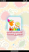 Poster Coloring Fruit Vegetable
