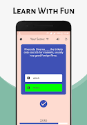 Vocabulary Quiz App - Test You capture d'écran 3