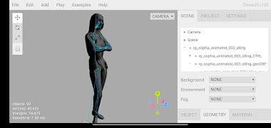 TreeJS Editor capture d'écran 3