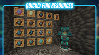 برنامه‌نما Diamond Finder Minecraft Mods عکس از صفحه