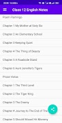 Class 12 English Notes captura de pantalla 7