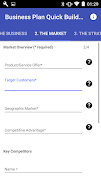 برنامهنما Business Plan Quick Builder عکس از صفحه