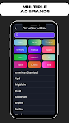Universal AC Remote Control screenshot 1