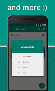 برنامه‌نما Notebook عکس از صفحه