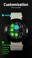 JW240 jwstudio watchface captura de pantalla 2