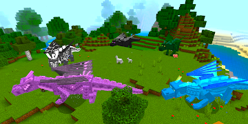 برنامه‌نما Mod Dragon Minecraft عکس از صفحه