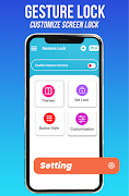 Poster Gesture Lock Screen