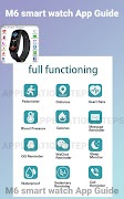 M6 smart watch App Guide स्क्रीनशॉट 3