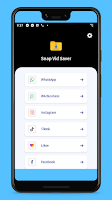 Snap Tik - Video Downloader 스크린샷 1