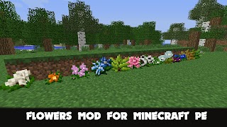 Flowers Mod for Minecraft PE Screenshot 6