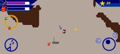 Flag Capture Rocket Game imagem de tela 1