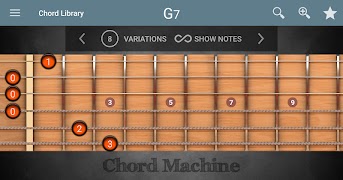 برنامه‌نما Chord Machine عکس از صفحه