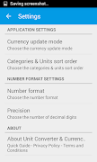 Unit Converter Currency Rates ảnh chụp màn hình 7