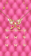 Pink Butterfly Theme – AppLock syot layar 1