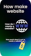 How make website الملصق