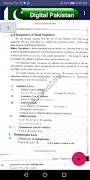Math TextBook 11th captura de pantalla 2