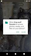 Gray wolf Sounds screenshot 3